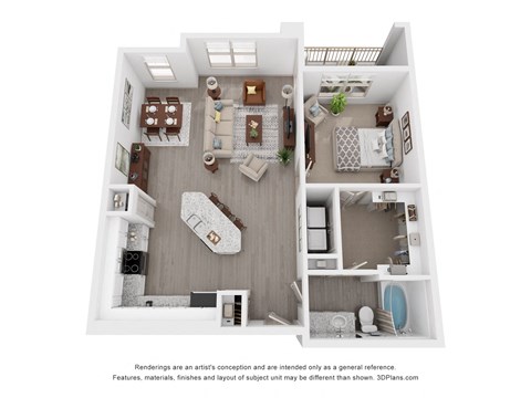 a 1 bedroom floor plan  woodland heights apartments